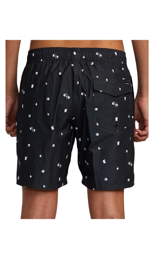 RVCA Perry Elastic 2 Mens Shorts New Black 2 RVCA Perry Elastic 2 Mens Shorts New Black - Image 2