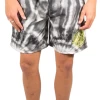 Santa Cruz Fish Eye Dot Mens Beach Shorts Black/Tie Dye