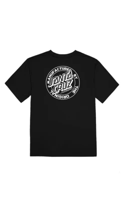 Santa Cruz MFG Dot Mens T-Shirt Black -Trendy Clothing Store 1SantaCruzMFGDotMensT ShirtBlack
