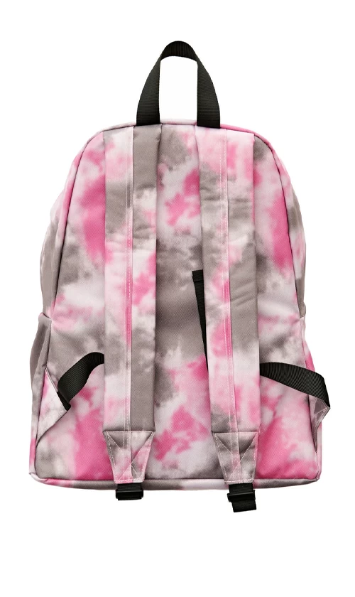 Stussy TieDye Backpack Raspberry/Dusty Green 2 Stussy TieDye Backpack Raspberry/Dusty Green - Image 2