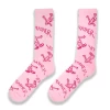 Thrasher Gonz Logo Crew Socks Light Pink
