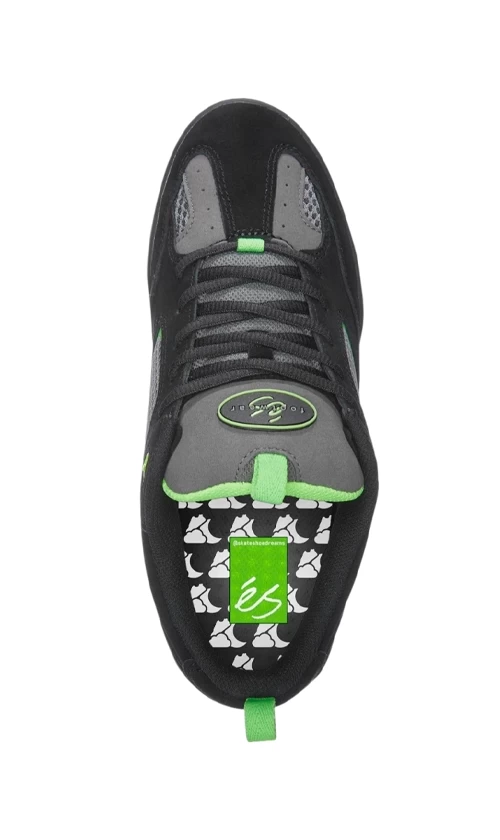 ES Quattro X Sk8 Dream Shoes Black/Grey 2 ES Quattro X Sk8 Dream Shoes Black/Grey - Image 2