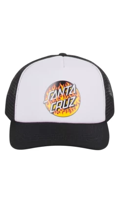 Santa Cruz Blaze Dot Youth Cap Black