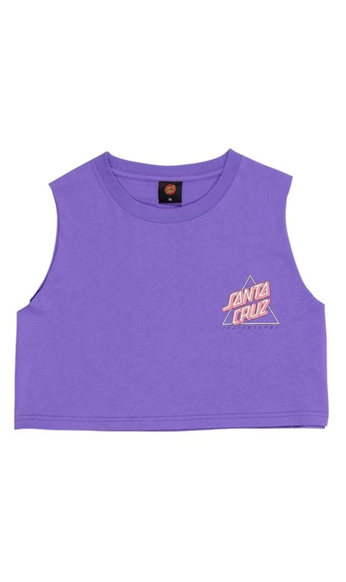 Santa Cruz Botanic Not A Dot Ladies Tank Top Lavender 3 Santa Cruz Botanic Not A Dot Ladies Tank Top Lavender - Image 3
