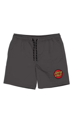 Santa Cruz Classic Dot Cruzier Youth Beach Shorts Charcoal -Trendy Clothing Store 2SantaCruzClassicDotCruzierYouthBeachShortsCharcoal