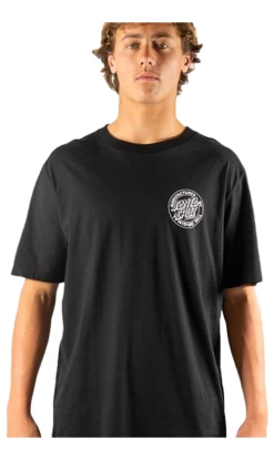 Santa Cruz MFG Dot Mens T-Shirt Black