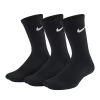 Nike Performance Cushion Crew Youth Socks Black 3pk