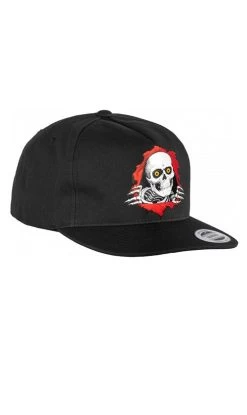 Powell Peralta Ripper Snapback Cap Black