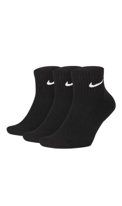 Nike Everyday Cushion Ankle Socks Black 3pk