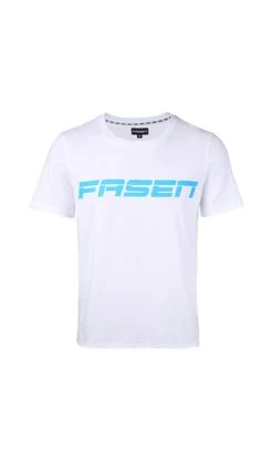 Fasen Block Mens T-Shirt White