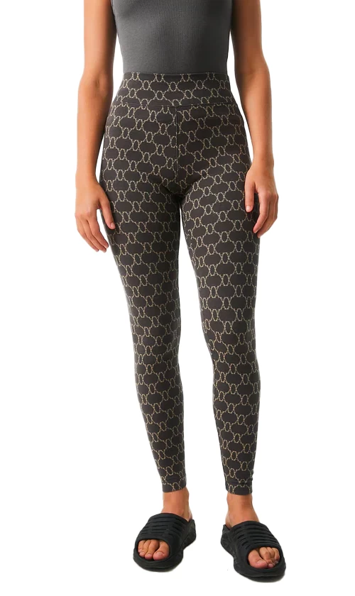 Afends Lois Recycled Ladies Leggings Steel 1 Afends Lois Recycled Ladies Leggings Steel