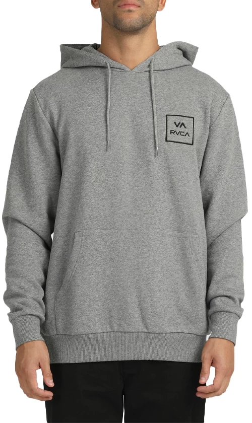RVCA All The Ways Mens Hoodie Grey Marle 1 RVCA All The Ways Mens Hoodie Grey Marle