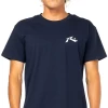 Rusty Competition Youth T-Shirt Navy Blue