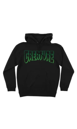 Creature Logo Outline Mens Hoodie