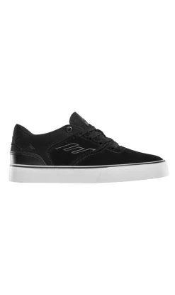 Emerica Low Vulc Youth Shoes Black/White/Gum