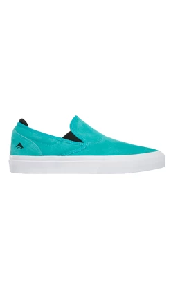 Emerica Wino G6 Slip On Mens Shoes Aqua