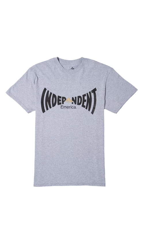 Emerica X Indy Span T-Shirt Grey/Heather 1 Emerica X Indy Span T-Shirt Grey/Heather
