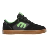 Etnies Windrow Youth Shoes Black/Green/Gum