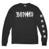 Etnies X Bones Mens Long Sleeve Tee Black