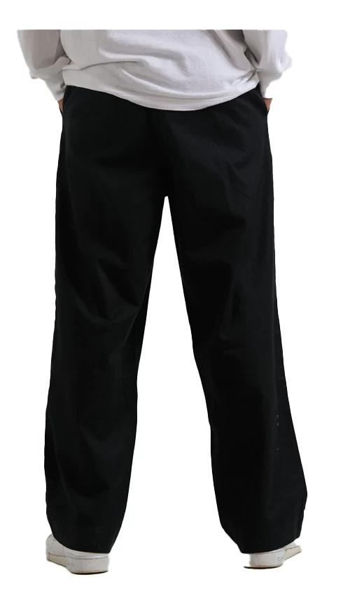 Afends Fat Cat Mens Suit Pants Black 2 Afends Fat Cat Mens Suit Pants Black - Image 2