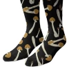 Globe Girl Shroom Socks Black