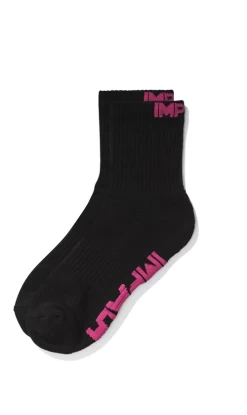 Impala Everyday Socks 3pk Black -Trendy Clothing Store ImpalaEverydayBlack2