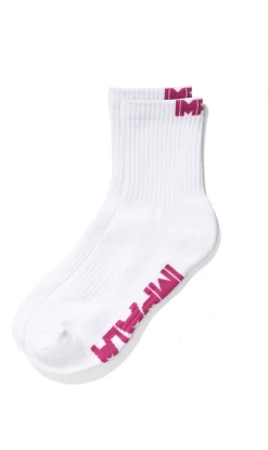 Impala Everyday White Socks 3pk White -Trendy Clothing Store ImpalaEverydayWhite2