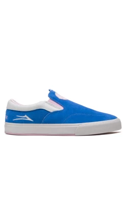 Lakai Owen VLK Mens Suede Shoes Space Blue