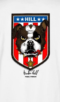 Powell Peralta Frankie Hill Bulldog Mens T-Shirt White 5 Powell Peralta Frankie Hill Bulldog Mens T-Shirt White -Trendy Clothing Store PowellPeraltaFrankieHillBulldogMensT ShirtWhite.v3