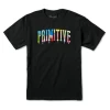 Primitive Collegiate Drip T-Shirt Black