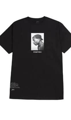 Primitive X Tupac No Changes T-Shirt Black
