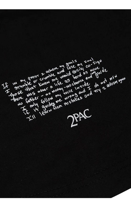 Primitive X Tupac No Changes T-Shirt Black 2 Primitive X Tupac No Changes T-Shirt Black - Image 2