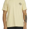RVCA Mix Tape Mens T-Shirt Margarine