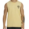 RVCA Scorpion Love Mens Muscle Tee Margarine