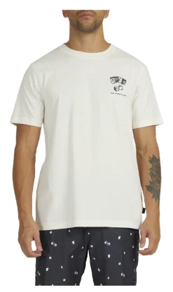 Vans RVCA Van Vices Mens T-Shirt Vanilla