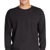 Rusty Comp Wash Mens Long Sleeve Tee Black