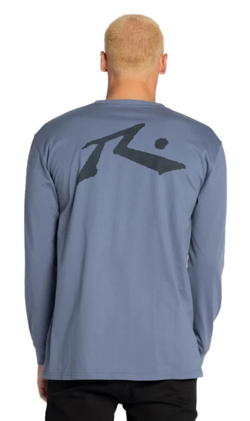 Rusty Competition Mens Long Sleeve Tee Stormy 2 Rusty Competition Mens Long Sleeve Tee Stormy - Image 2