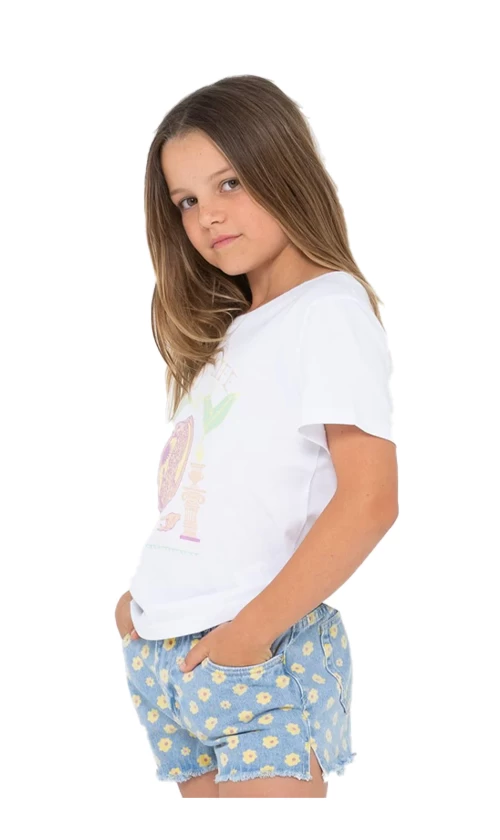 Rusty Slow Life Regular Fit Youth T-Shirt White 2 Rusty Slow Life Regular Fit Youth T-Shirt White - Image 2