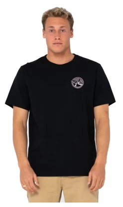 Rusty Yanga Fanga Mens T-Shirt Black