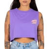 Santa Cruz Botanic Not A Dot Ladies Tank Top Lavender