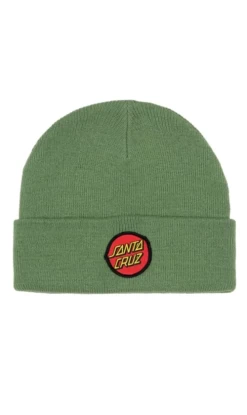 Santa Cruz Classic Dot Beanie Green