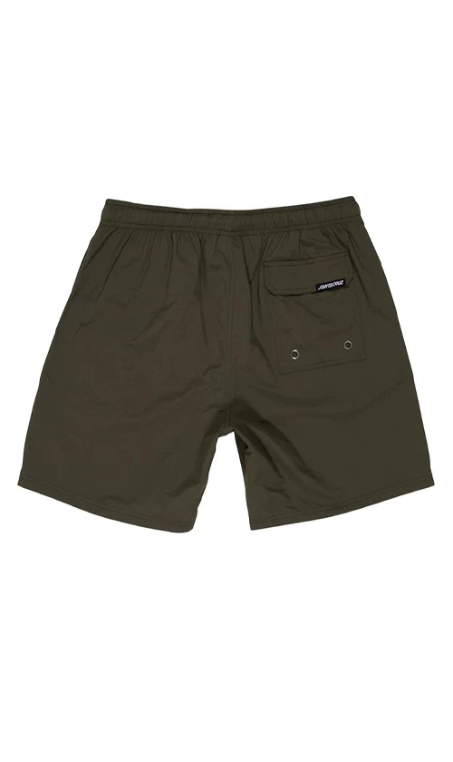 Santa Cruz Classic Dot Cruzier Mens Beach Shorts Green 4 Santa Cruz Classic Dot Cruzier Mens Beach Shorts Green - Image 4