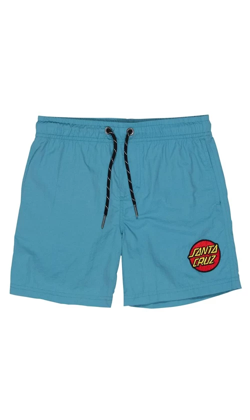 Santa Cruz Classic Dot Cruzier Youth Beach Shorts Ocean 1 Santa Cruz Classic Dot Cruzier Youth Beach Shorts Ocean