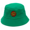 Santa Cruz Classic Dot Youth Bucket Hat Green