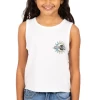 Santa Cruz Crescent Dot Fade Girls Tank Top White