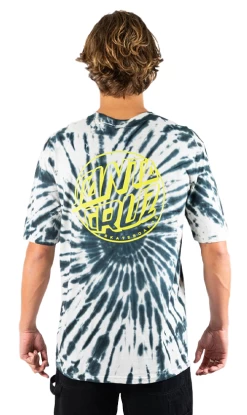 Santa Cruz Fish Eye Dot Mens T-Shirt Black/Tie Dye 7 Santa Cruz Fish Eye Dot Mens T-Shirt Black/Tie Dye -Trendy Clothing Store SantaCruzFishEyeDotMensT ShirtBlackTieDyev3