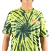 Santa Cruz Fish Eye Dot Mens T-Shirt Lime/Tie Dye