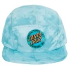 Santa Cruz MFG Dot Retro Tie Dye Cap Ocean/Tie Dye