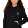 Santa Cruz Mushroom Monarch Dot Ladies Hoodie Black