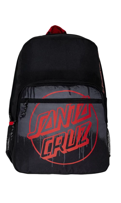 Santa Cruz Opus Dot Drip Backpack Black 1 Santa Cruz Opus Dot Drip Backpack Black